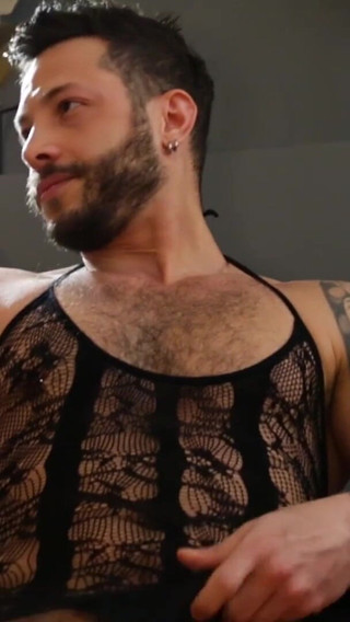 John Brachalli relaxing after work