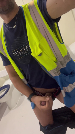 Toilet at Work, Someone Can Help Me Cum