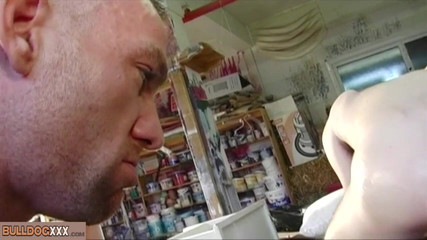 BullDogXXX - Warehouse Threesome