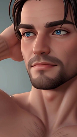 Unreal Hunks Handsome 3D Cgi Men