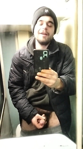 I Had a Long Journey by Train, so I Went to Play with Myself