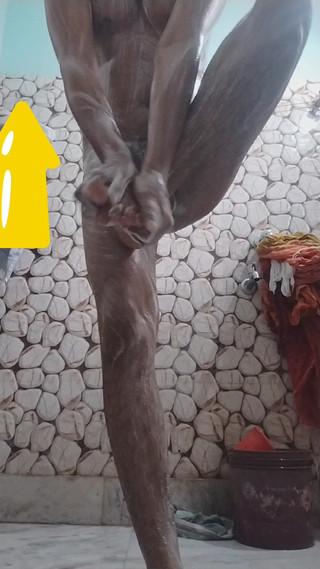 Indian Gay Try to Be Top but His Dick Not Erracted