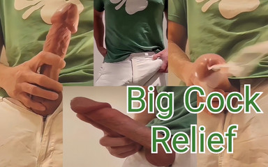 Big Cock Relief From Massive Cumshots