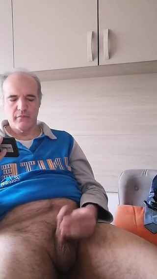 A Long Cumshot After a Handjob That Lasted More Than an Hour