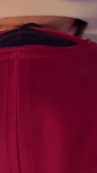 Young Student at the Gloryhole - Dripping Like Crazy Before a Full-on Cum Explosion