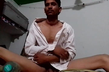 Indian Boy Solo Anal Masturbation Video