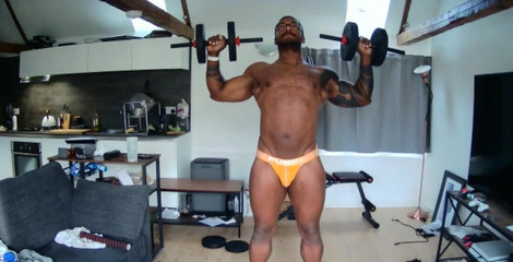 Stream Started 11/16/2020 09:51 Am Home Workout Big and Horny