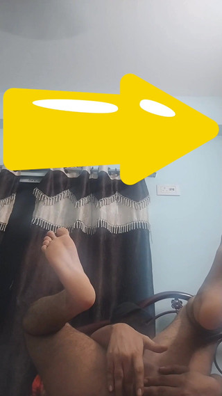 Indian Smart Young Boy's Dick Not Erected Try to Erection