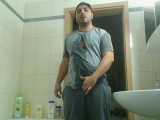 Pissing on Dirtyjunkbro in the Toilet