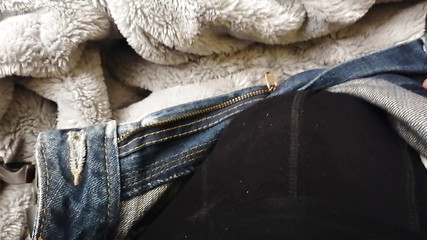 Secretly Masturbation on the Couch