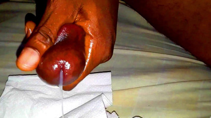 I can't believe he did this! Big black gay big dick amateur BBC cum load PT 25