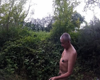 Naked by the Road & Woods