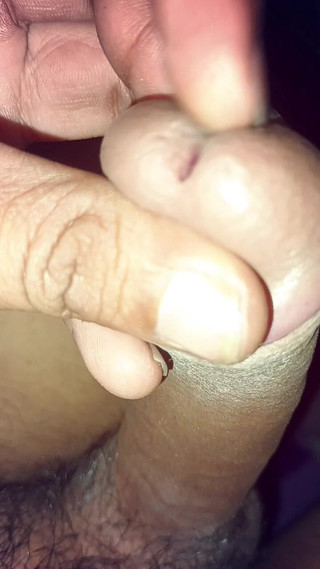 Indian Young Boy Show His Hard Cock