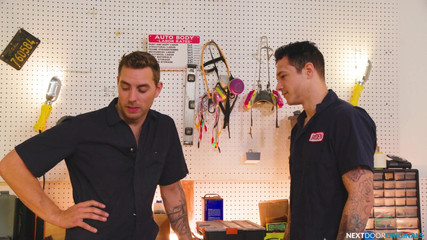 Hot Af Mechanic Dicked Down by Hunk Carter Woods - Jayden Marcos - Nextdoorstudios