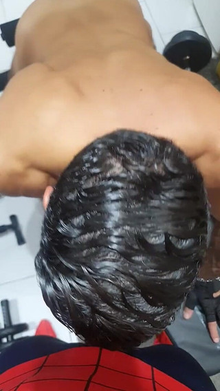 Superhero Spiderman and Stepdaddy