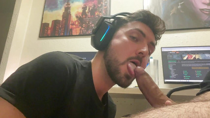 He Suck My Big Dick After Gaming