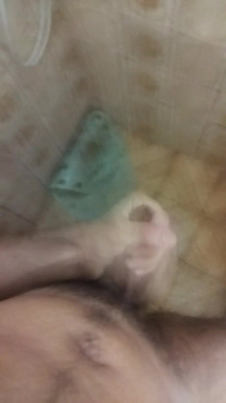Cumming During the Shower, with a Nice Moan