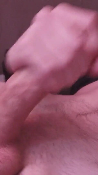 Hot Teen Jerking off His Morning Wood