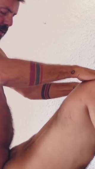 BEARFILMS - Stepdaddy Carlos Verga fucks young bear Ale Tedesco