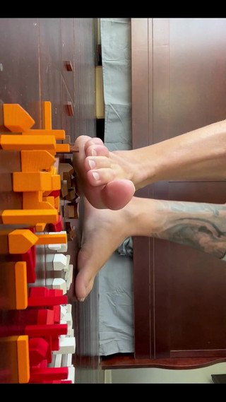 Giant Jason Stomps on Tiny City