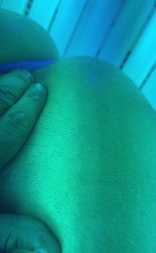 Tanning gets me so hot and horny for cock