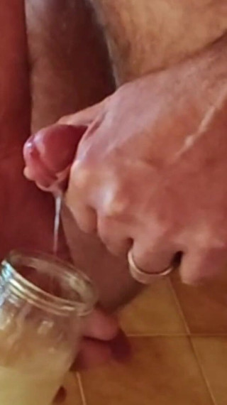 Also Today Nice Cumshot From Pedro for the Sperm Collection!