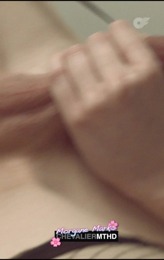 Morgane Marks Takes Black Dildo Effortlessly