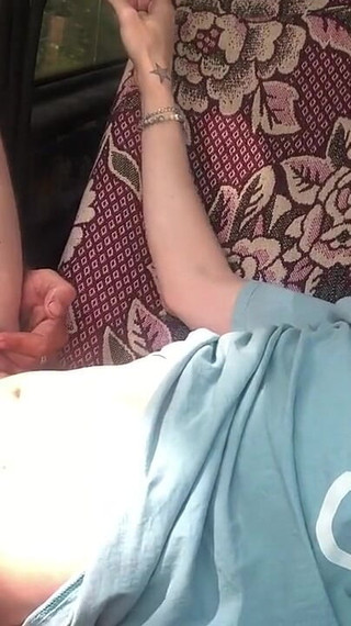 Extreme Car Fuck with Hairy Stepdaddy