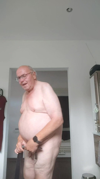 Pissing, Belting and Rough Cock Playing