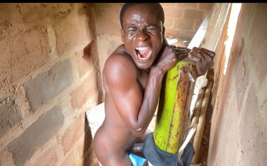 A Young Man Hiding on Uncomplicated Buildings Doing What He No About