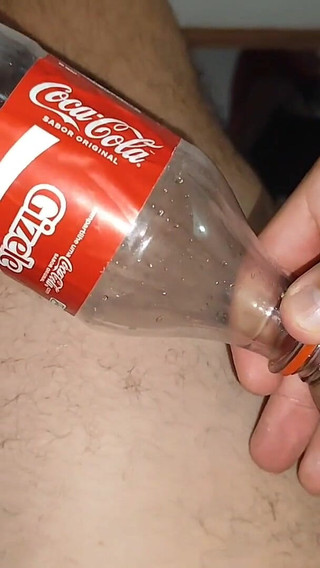 Boy Gets His Dick Stuck in a Coca-cola Bottle