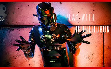 Playful Gay Rubberdrone