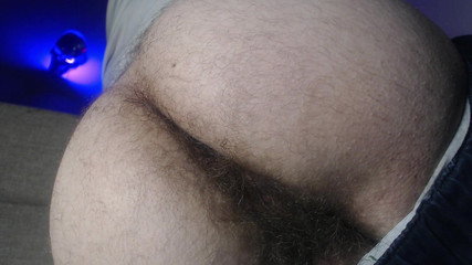 Juicy Straight and Hairy Ass