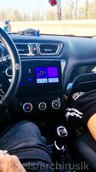 A Guy on the Highway Got Into My Car, and We Jerked Each Other off and Cummed in a Glass.