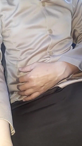 Crossdressing Masturbating Wearing Woman Shiny School Uniform Seragam Pramuka