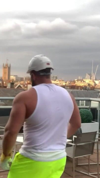 Bending Steel and Having a Good Time on the Roof