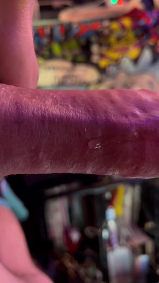 Cock Vein Pre Cum Drip