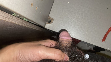 Trying to Stay Quiet While I Cum in the Closet