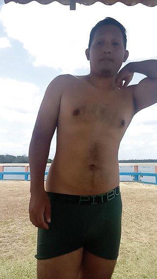 Jerking off in a Open Place