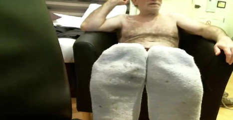 Coach Karl Socks and Bare Feet