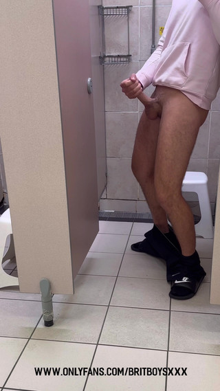 Shower Block Huge Cumshot