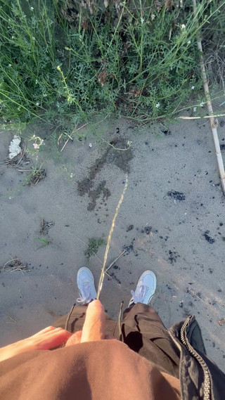 Peeing at Beach, Everyone Watched