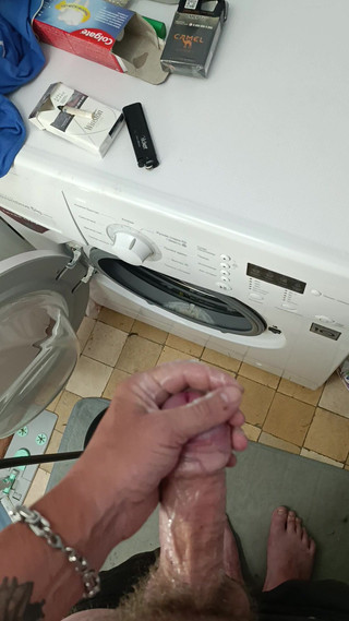 Huge Cock Exploded with a Sea of Cum