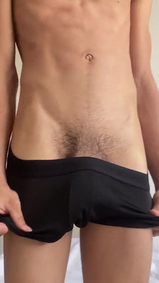 Isak the Guy with a Huge Cock Gets Excited and Fucks His Ass