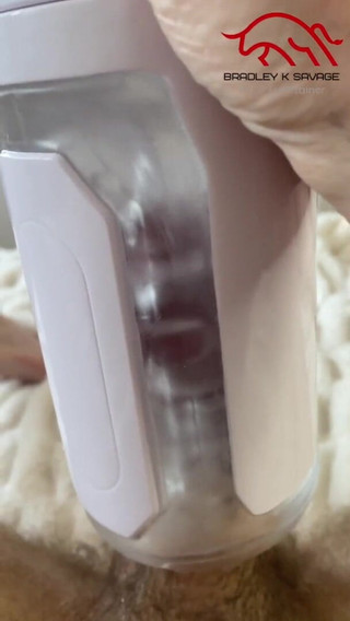 Stepdaddy Gets Blown by Electric Blowjob Machine