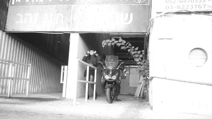 In Transparent Tights and a Transparent Dress She Poses for You.