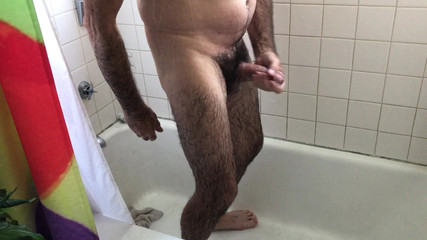 Hairy Mature Daddy Ohtrevor Big Wet Hard Cock.