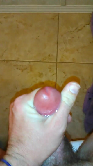 Shooting a Fat Load of Twink Cum