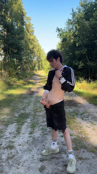 Forest Adventures with a Hard Dick