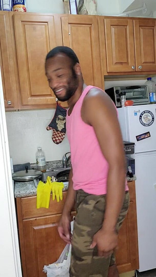 Kennie Jai Cleans the House Nude Part One